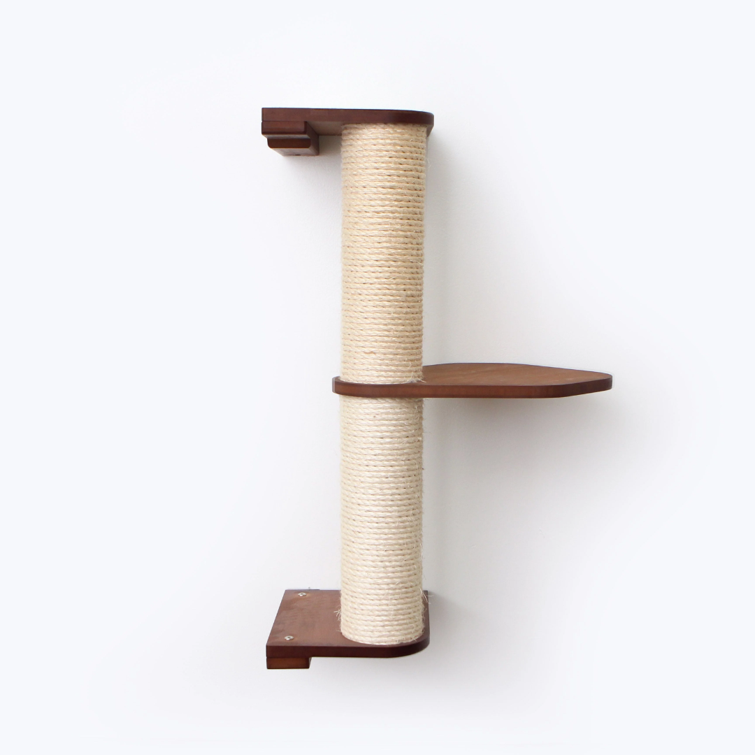 Wall Mounted Cat Climbing Pole - Sisal