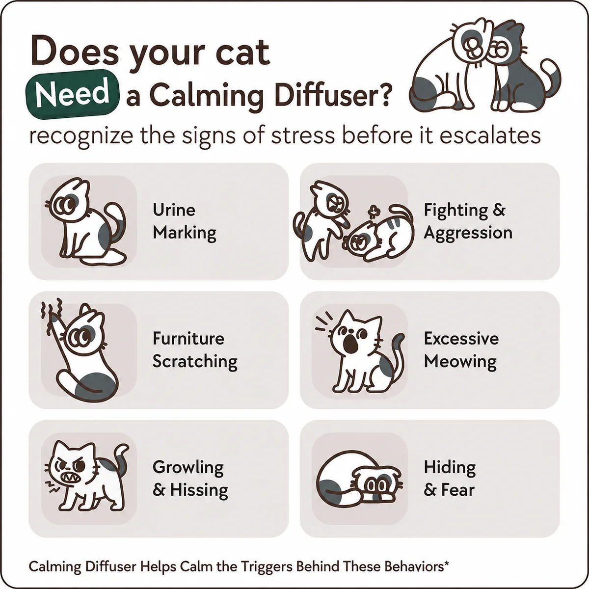 Cat Calming Diffuser Kit