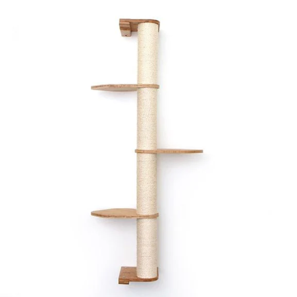 Wall Mounted Cat Climbing Pole - Sisal