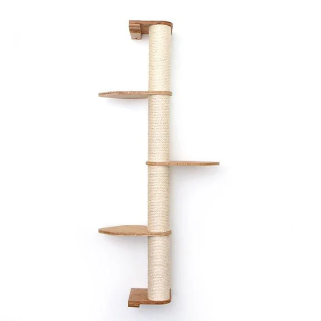 Wall Mounted Cat Climbing Pole - Sisal