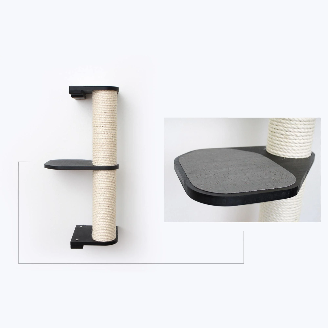 Wall Mounted Cat Climbing Pole - Sisal