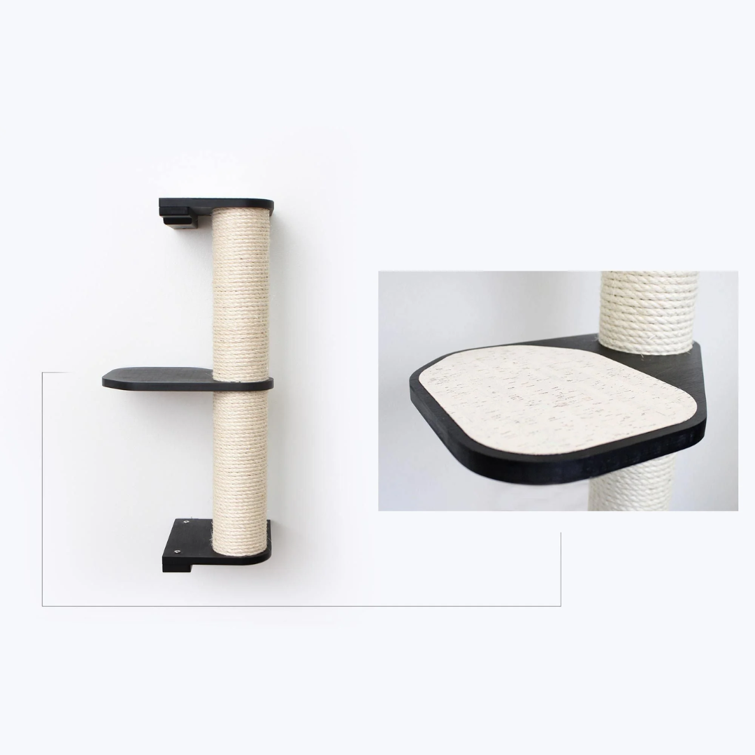 Wall Mounted Cat Climbing Pole - Sisal