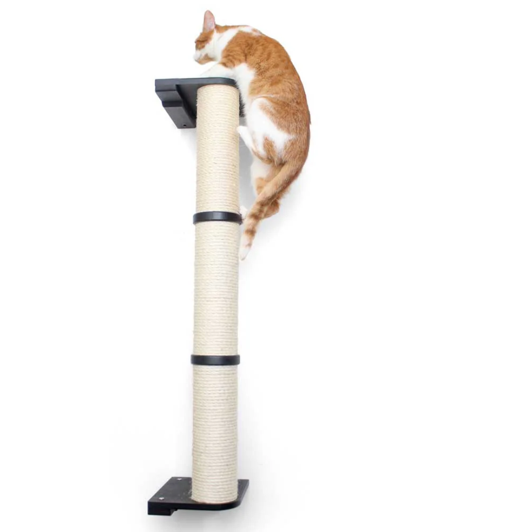 Wall Mounted Cat Climbing Pole - Sisal