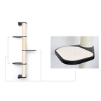 Wall Mounted Cat Climbing Pole - Sisal