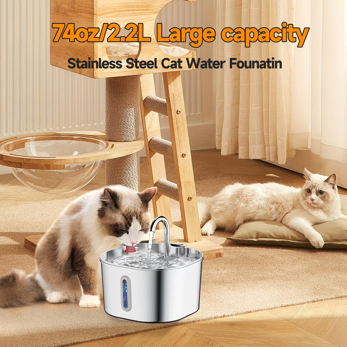 The FRIENDLYFURR - 2.2L Fountain