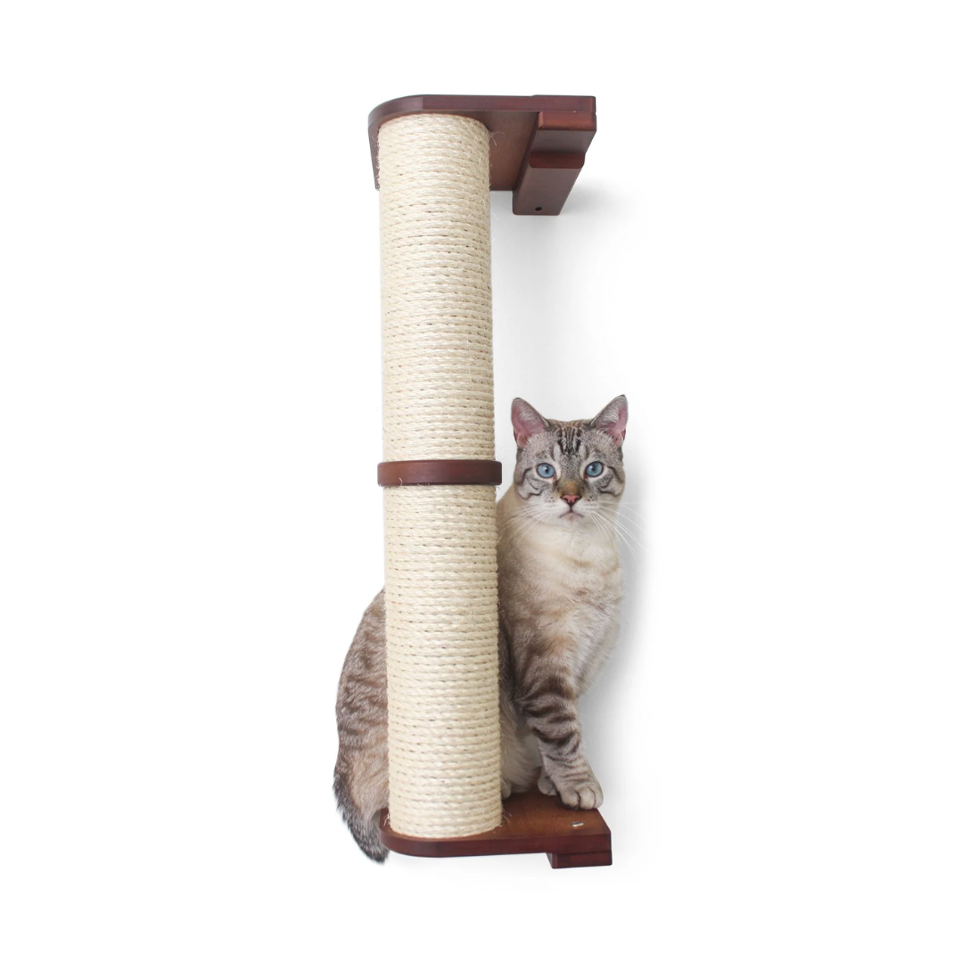Wall Mounted Cat Climbing Pole - Sisal