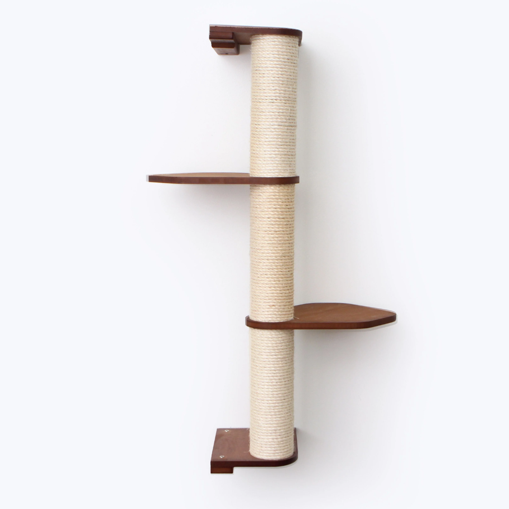 Wall Mounted Cat Climbing Pole - Sisal