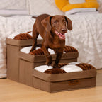 Stylish Dog Stairs with Storage – Durable Polypropylene