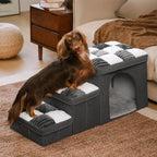 Stylish Dog Stairs with Storage – Durable Polypropylene