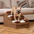 Stylish Dog Stairs with Storage – Durable Polypropylene
