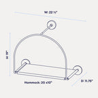 Cloud Nine Window Hammock