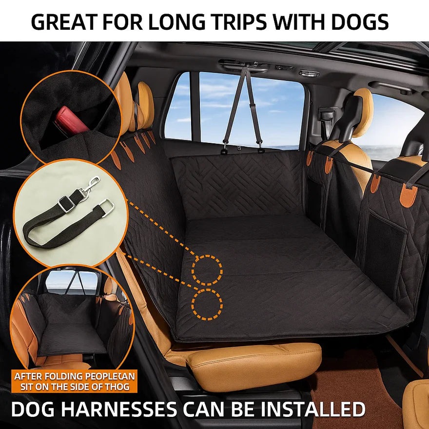 Hard Bottom Dog Car Seat Protector
