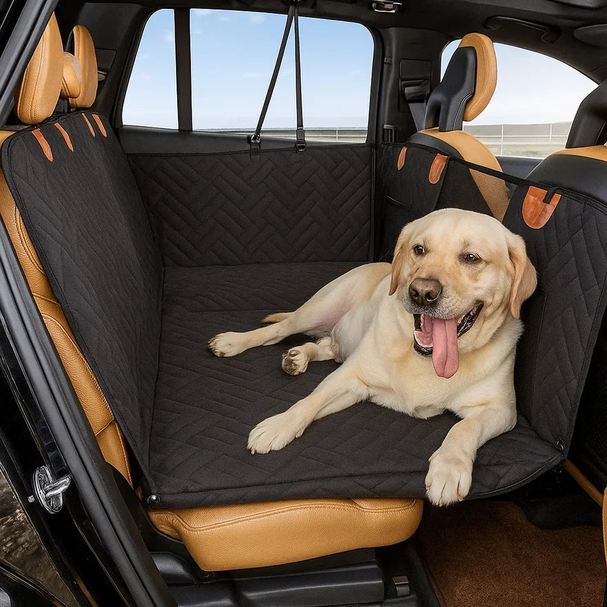 Hard Bottom Dog Car Seat Protector