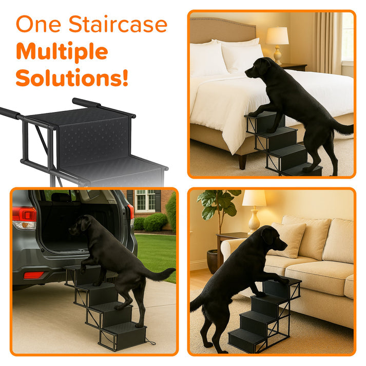 StepPaws™ Foldable Pet Staircase