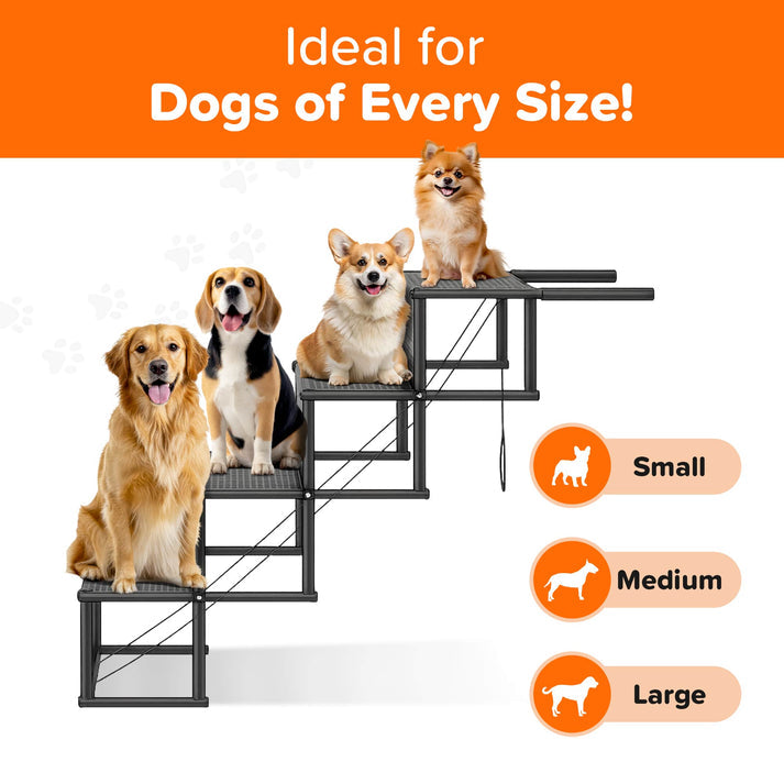 StepPaws™ Foldable Pet Staircase