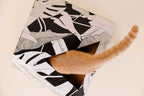 Dark Paradise Cardboard Cat Pyramid